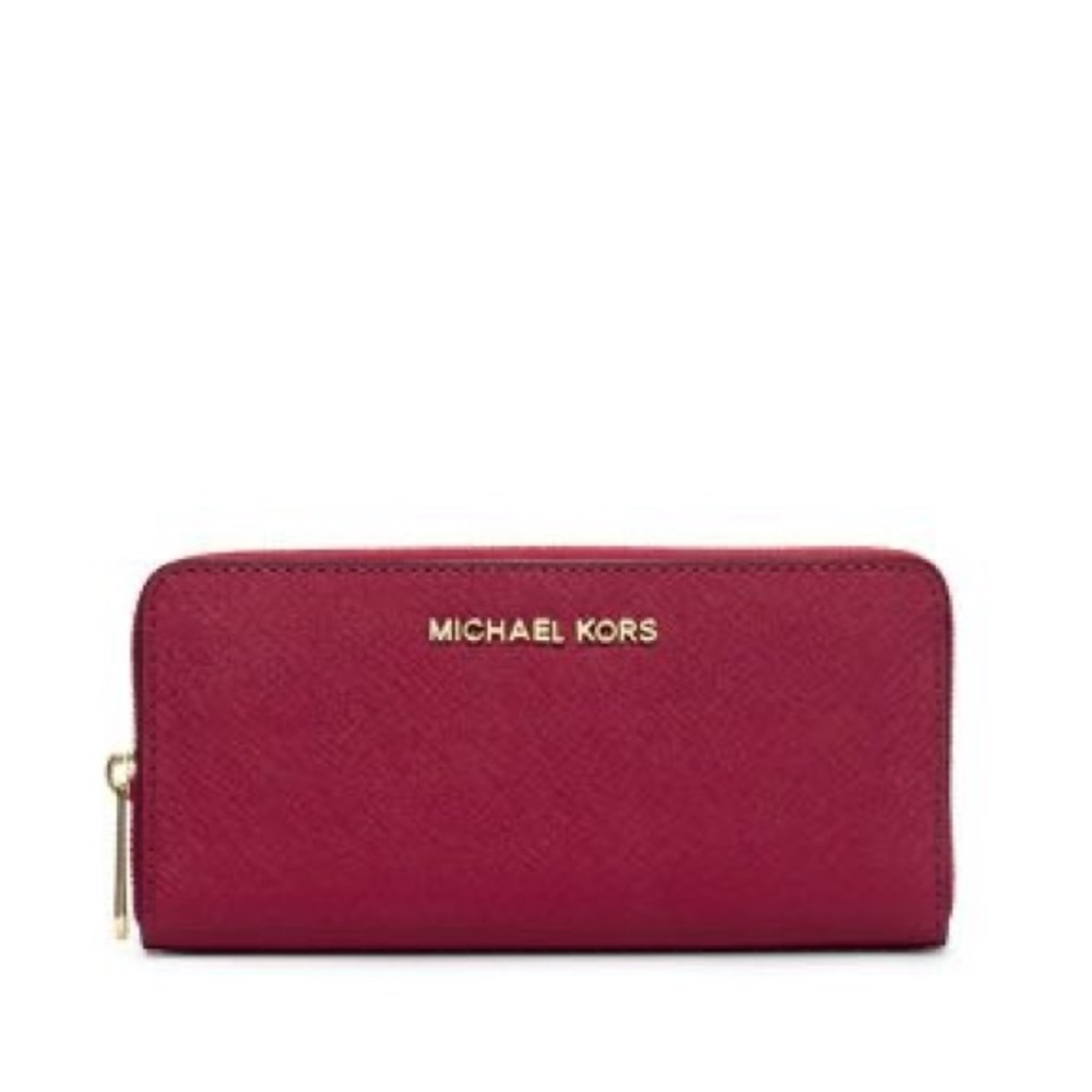 Michael Kors Leather Continental Wallet